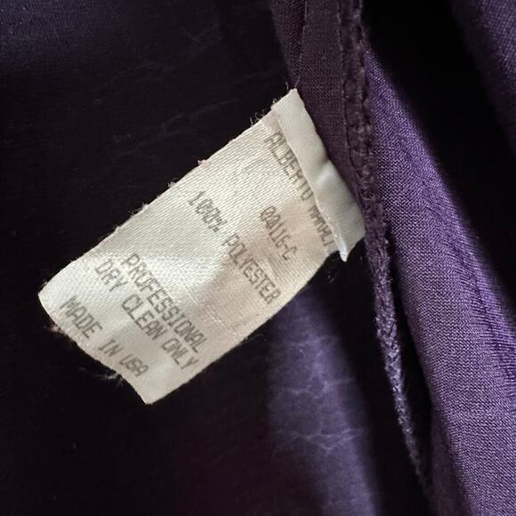 Alberto Makali Animal Print Open Cardigan Women's Purple Size Medium? - Picture 4 of 4